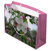 Apple Blossom Groot Cadeauzakje (Achterkant Gekanteld)