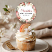 Apple Blossom Herfst Baby shower Favoriet Sticker