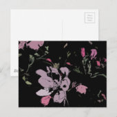 Apple Blossom in Ink Briefkaart (Voorkant / Achterkant)