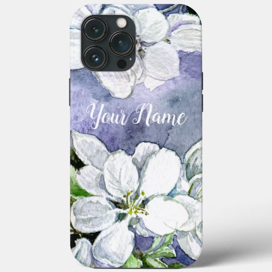 Apple blossom iPhone/iPad case (Achterkant)