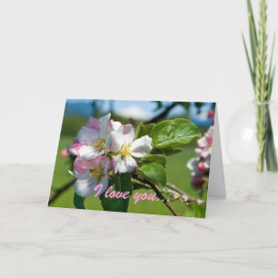 Apple Blossom Jubileum Kaart
