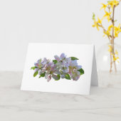 Apple Blossom Kaart (Gele Bloem)