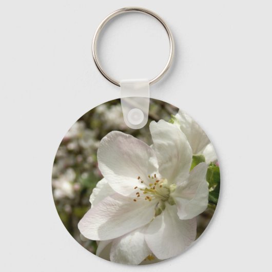 Apple Blossom Key Ring Sleutelhanger (Voorkant)