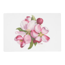Apple Blossom - Laminated Placemats
