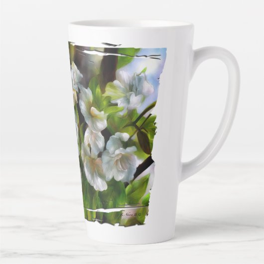 Apple Blossom Latte Mok (Rechts)