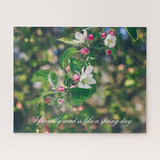 Apple blossom legpuzzel (Horizontaal)
