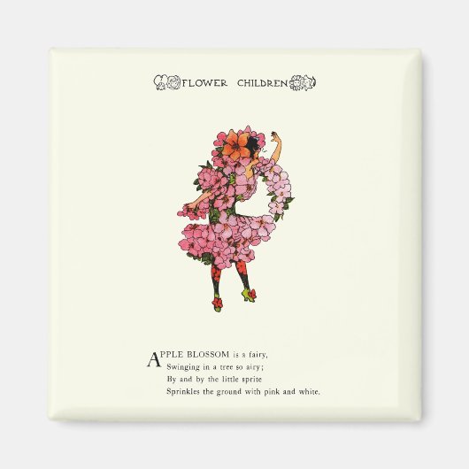 Apple Blossom Magneet (Voorkant)