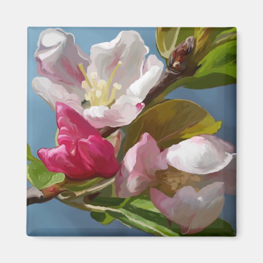 Apple Blossom Magnet (Voorkant)