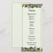 Apple Blossom Menu... Menu (Voorkant / Achterkant)