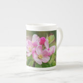 Apple Blossom met Shakespeare-citaat Porselein Kop (Voorkant rechts)