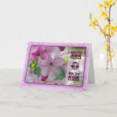 Apple Blossom MOM-kaart Kaart (Gele Bloem)