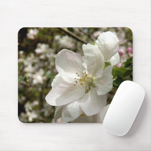 Apple Blossom Mouse Mat Muismat (Met muis)
