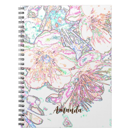 Apple blossom notitieboek (Voorkant)