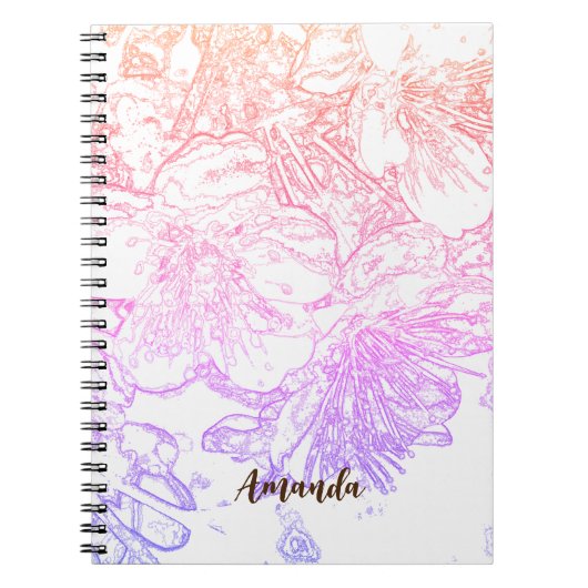 Apple blossom notitieboek (Voorkant)