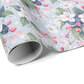 Apple Blossom (Oyster Bay) Cadeaupapier (Rol Hoek)