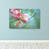 Apple Blossom #P0356 Wrapped Canvas Afdruk (Insitu (Houten vloer))