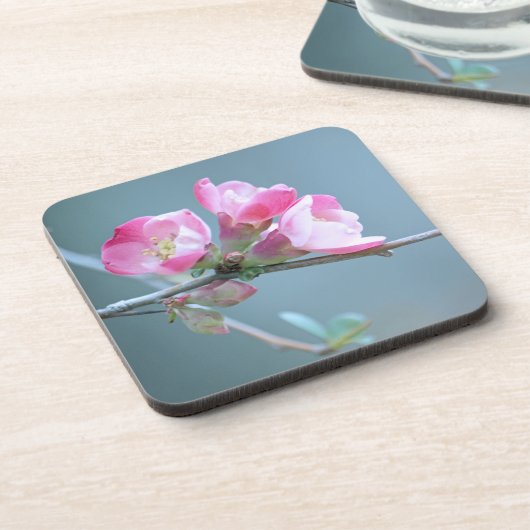 Apple Blossom #P0358 Cork Onderzetter (Linkerzijde)