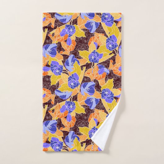 Apple Blossom Pattern Bad Handdoek (Handdoek)