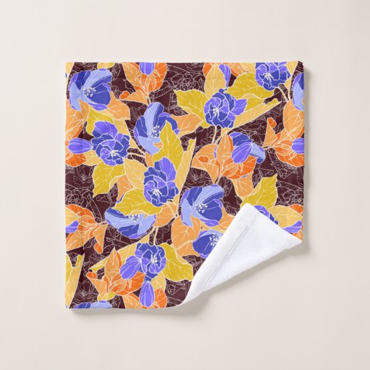 Apple Blossom Pattern Bad Handdoek (Wasdoekje)