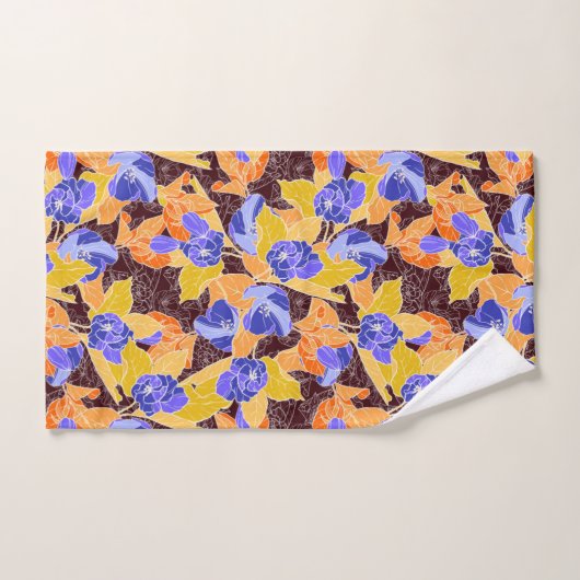 Apple Blossom Pattern Bad Handdoek (Handdoek)