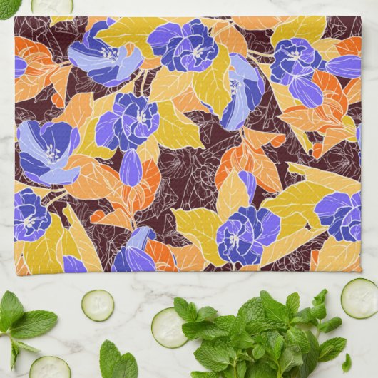 Apple Blossom Pattern Theedoek (Gevouwen)