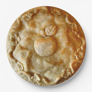 Apple Blossom Pie Papieren Bordje