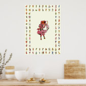 Apple Blossom Poster (Keuken)