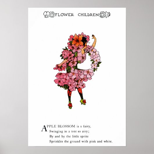 Apple Blossom Poster (Voorkant)