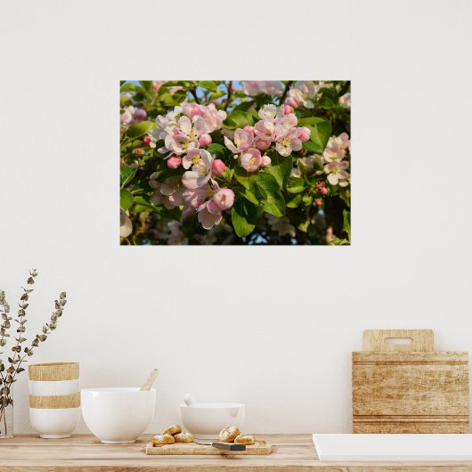 Apple blossom poster (Keuken)