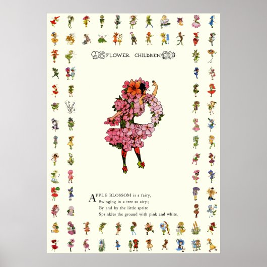 Apple Blossom Poster (Voorkant)