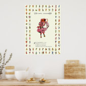 Apple Blossom Poster (Keuken)