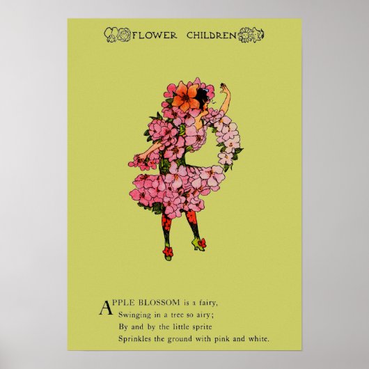 Apple Blossom Poster (Voorkant)