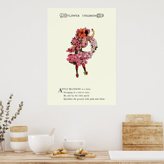 Apple Blossom Poster (Keuken)