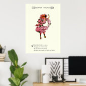 Apple Blossom Poster (Thuiskantoor)