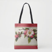  Apple Blossom Red Tote Bag (Voorkant)