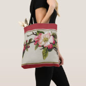  Apple Blossom Red Tote Bag (Dichtbij)