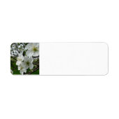 Apple Blossom retouradres label (Voorkant)