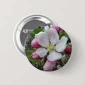 Apple Blossom Ronde Button 5,7 Cm (Voorkant /achterkant)