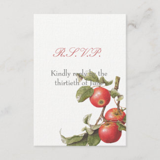  Apple Blossom RSVP Kaartje