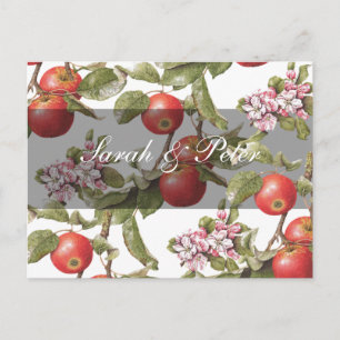 Apple Blossom Save-the-Date Aankondigingskaart