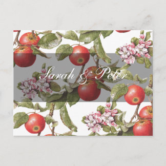 Apple Blossom Save-the-Date Aankondigingskaart