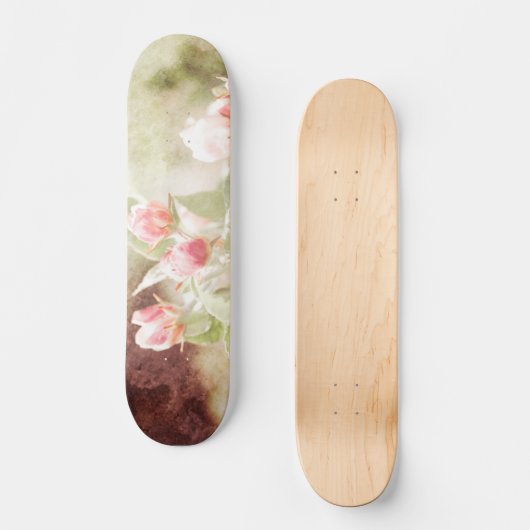 Apple Blossom Skateboard (Voorkant)