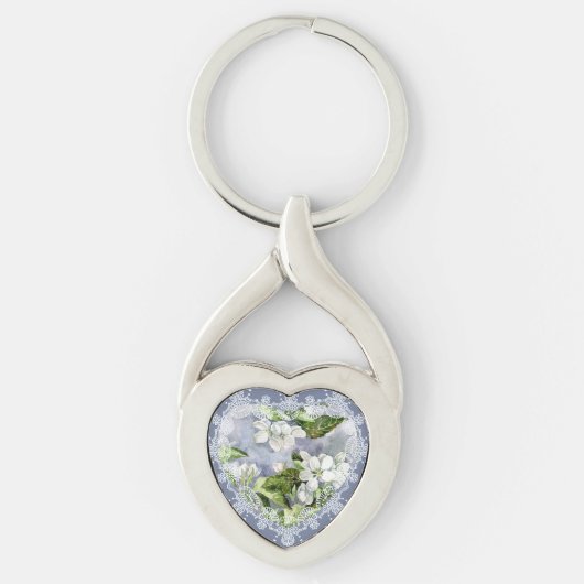 Apple blossom sleutelhanger (Voorkant)