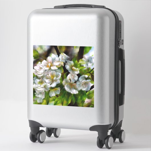 Apple Blossom Sticker (Koffer)