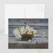 Apple Blossom Still Life – Original Fine Art Print Briefkaart (Voorkant / Achterkant)