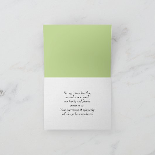 Apple Blossom Sympathie Bedankt (Binnen)