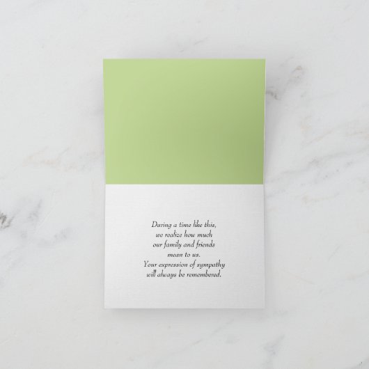 Apple Blossom Sympathie Bedankt (Binnen)