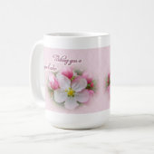 Apple Blossom Time - Joyous Easter Koffiemok (Voorkant links)