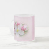 Apple Blossom Time Matglas Koffiemok (Voorkant links)