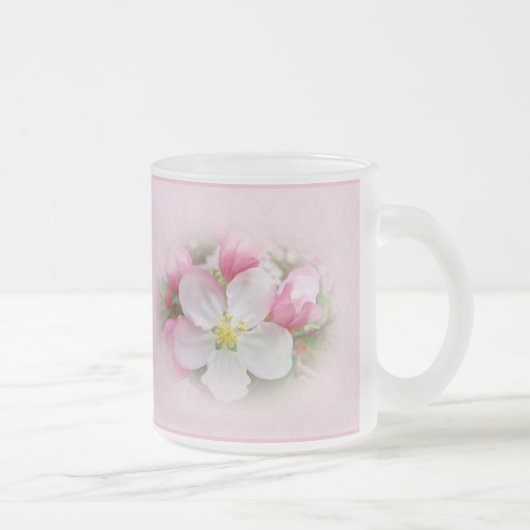 Apple Blossom Time Matglas Koffiemok (Rechts)